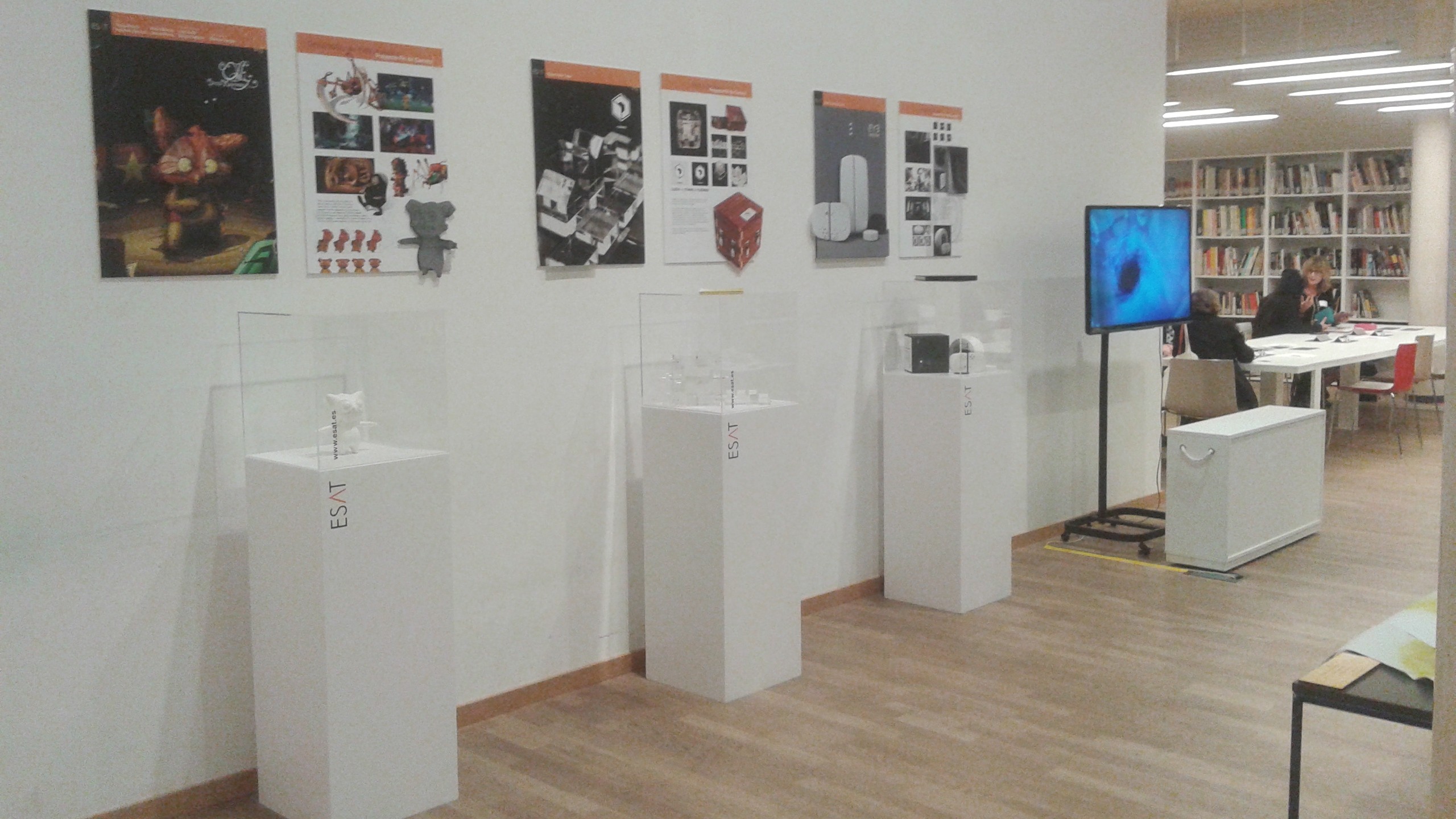 Expo colectiva alumnos de ESAT en las Naves de Valencia