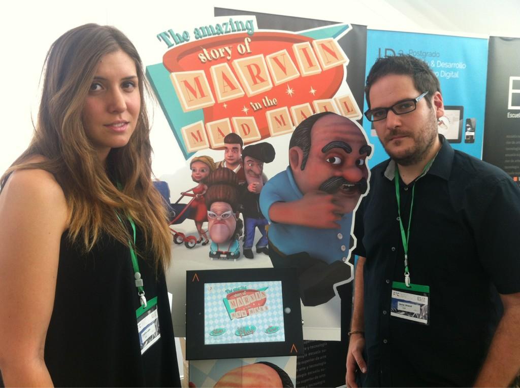 El videojuego MARVIN en el ATC 2014