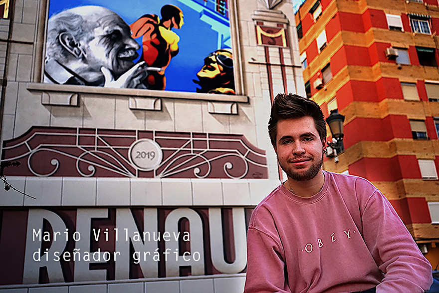 Mario Villanueva alumno de ESAT Valencia, ha ganado el concurso de diseño gráfico para la elección del cartel oficial de la 3ª Edición del Concurso Nacional de Etiquetas de Vino EtiquetaNews